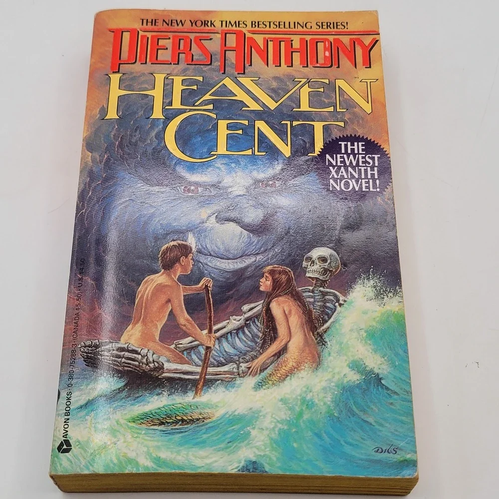 Piers Anthony Xanth Series 5 Book Lot Paperback Vintage Fantasy Adventure GOOD